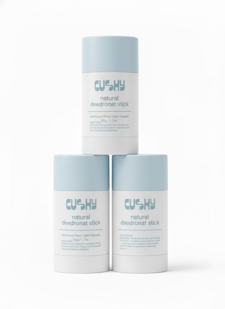 3 Pack Cushy Deodorant